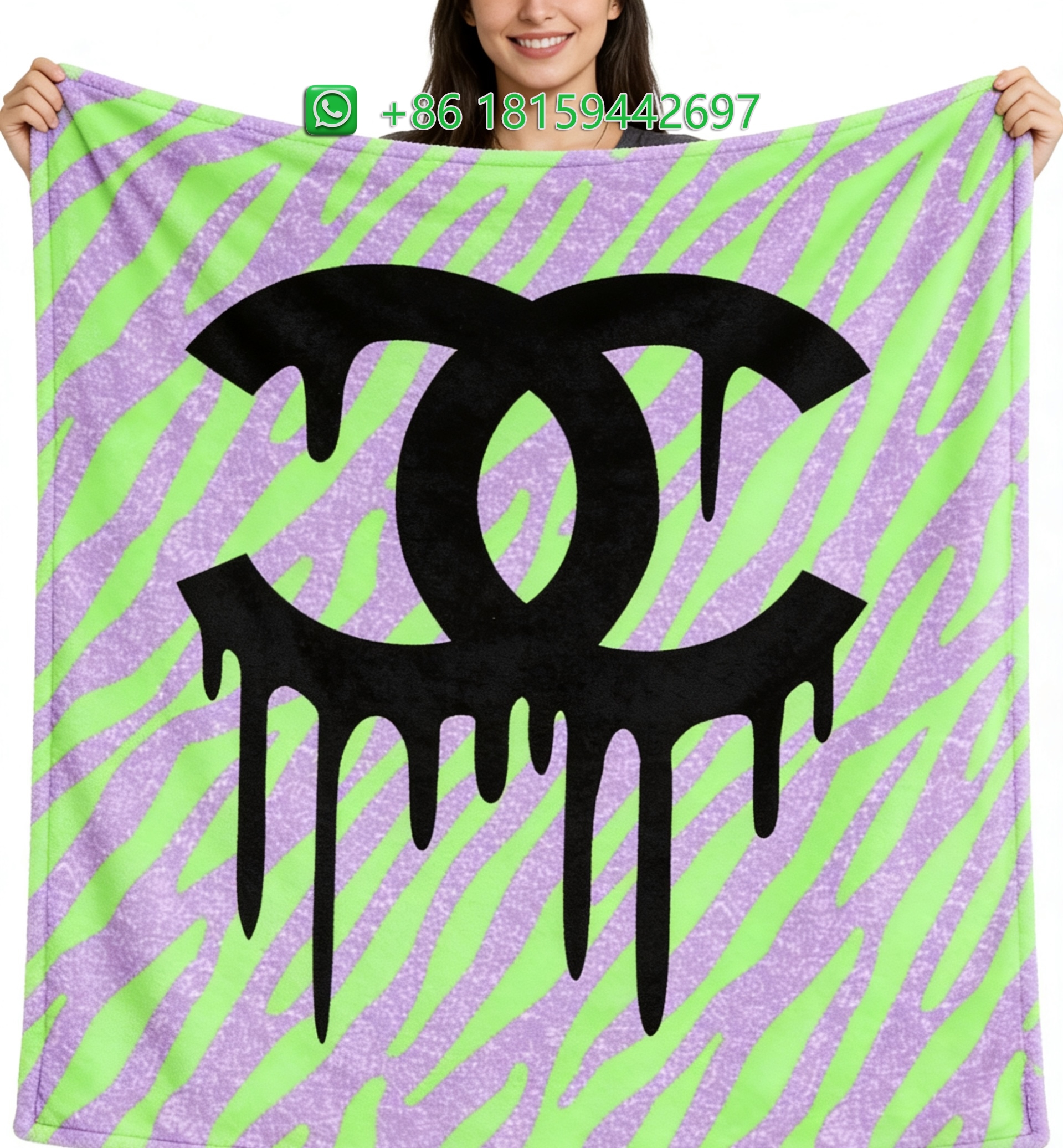 Chanel Throw Blankets